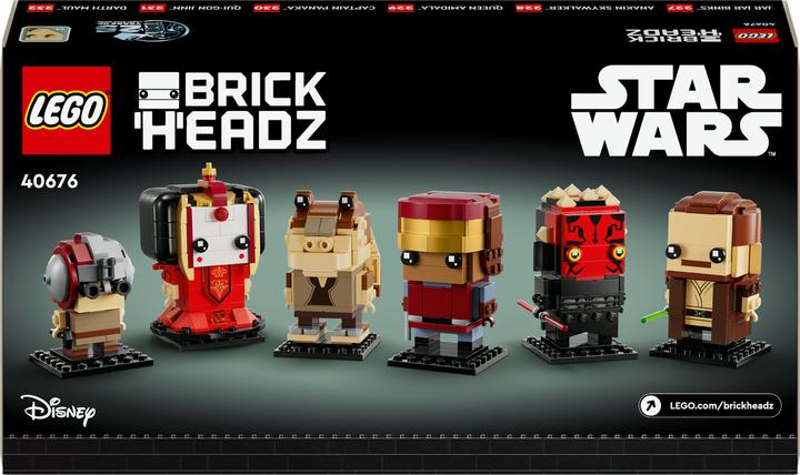Produktbild LEGO Die dunkle Bedrohung (40676, LEGO Brickheadz, LEGO Star Wars)