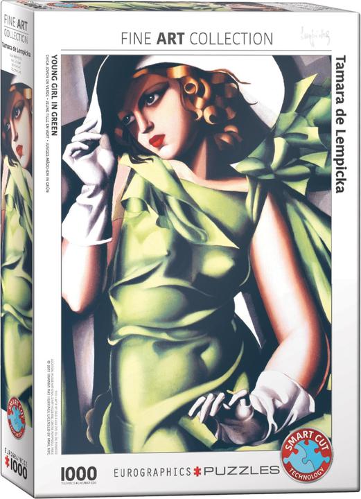 Eurographics Junges Mädchen in Grün (1000 Teile)