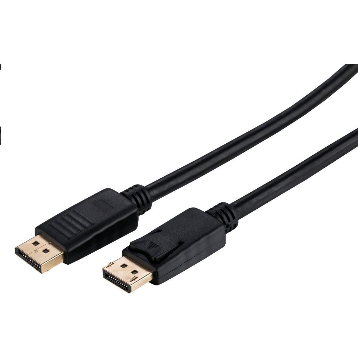 C-Tech Cavo DisplayPort 1.2, 4K@, M/M (2 m), Cavo video