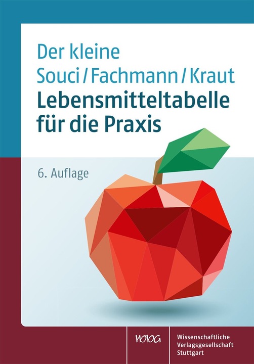 Produktbild Lebensmitteltabelle für die Praxis (Deutsch, Leibniz-Institut für Lebensmittel-Systembiologie an der Technischen Universität München, 2023)