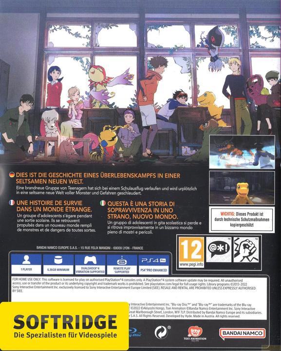 Produktbild Bandai Namco Digimon Survive (PS4, DE, FR)