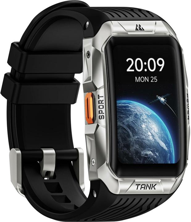 Produktbild Kospet Smartwatch Tank X2 Ultra Silber, Touchscreen: Ja (34 mm)