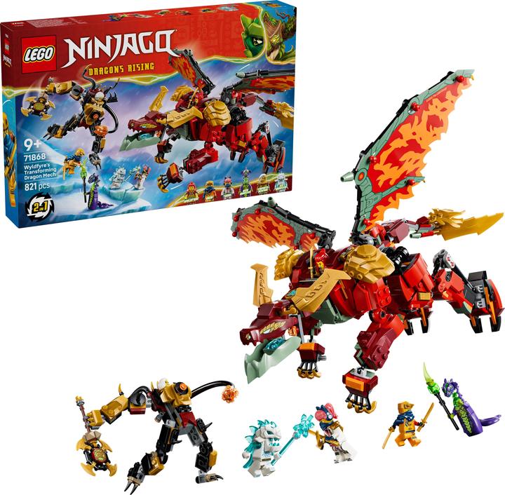 Produktbild LEGO Wyldfyres Drachenmech (71868, LEGO Ninjago)