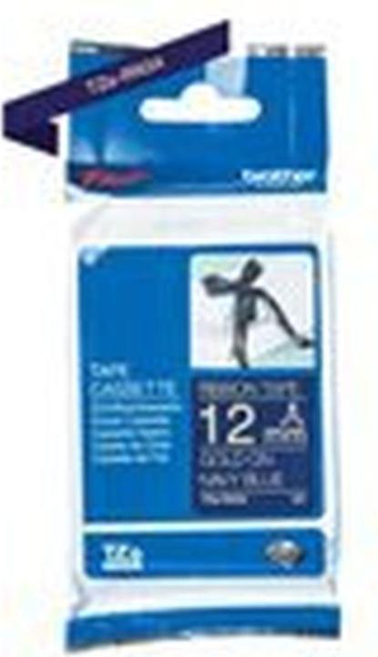 Actual product image Brother TZe-RN34 (1.20 cm, Gold, Blue)
