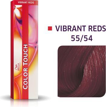 Wella Color Touch 55/54 Vibrant Reds Intense Light Brown Mahogany Copper 60ml (54, 55)