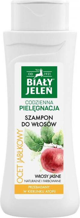 Biały Jeleń White Deer - Daily Care For Light Hair Shampoo Apple 300Ml (300 ml, Flüssiges Shampoo)