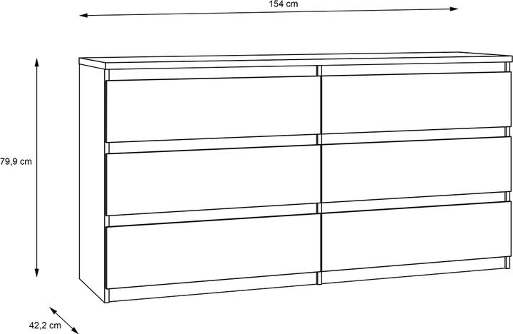 Image du produit Lipo Zoro (154 x 42.50 x 80 cm)