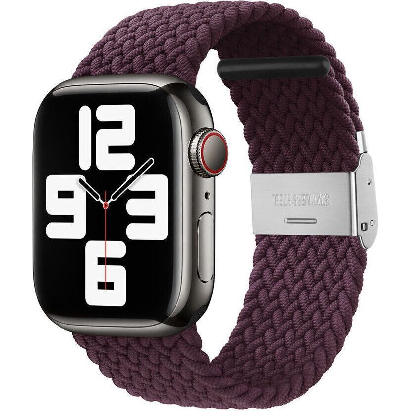 Strap-it geflochtenes Armband (Nylon, Apple Watch), Uhrenarmband