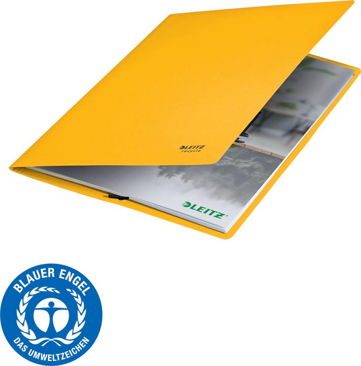 Produktbild Leitz Gummibandmappe Eckspanner A4 Gelb (A4, 1x)