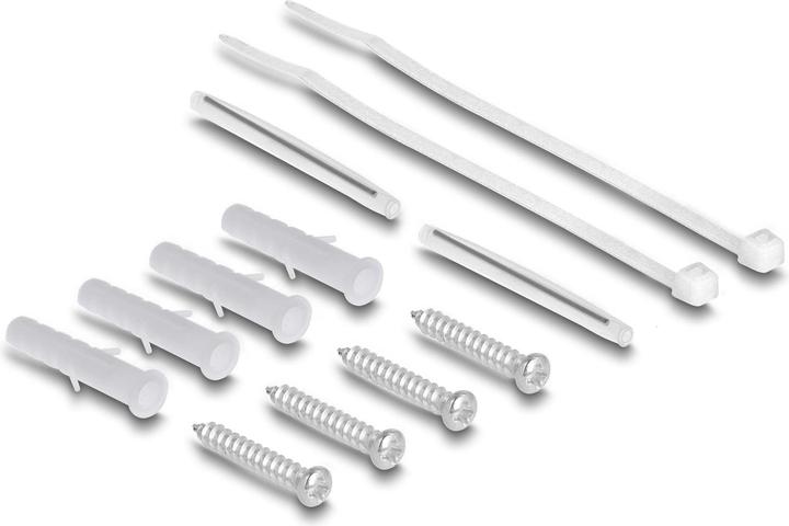 Produktbild Delock LWL FTTH Indoor Verteilerbox zur Wandmontage 8 Port weiss (Spleissbox)