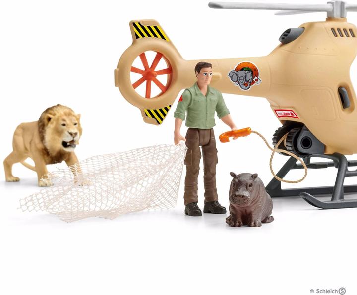 Productafbeelding Schleich Reddingshelikopter voor dieren