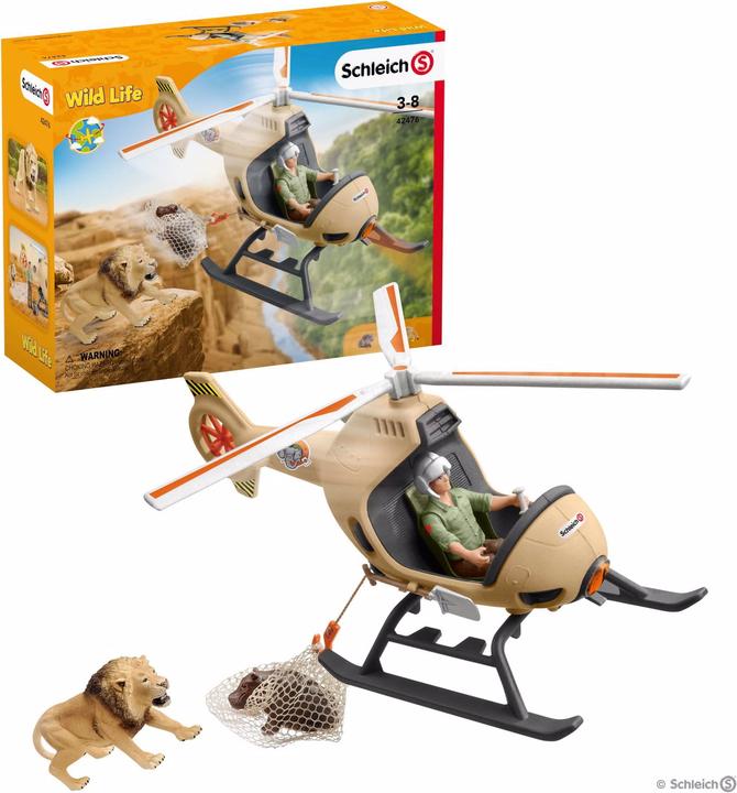 Productafbeelding Schleich Reddingshelikopter voor dieren