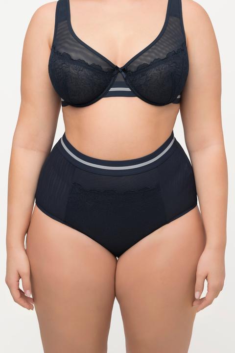 Immagine prodotto Ulla Popken Maxi slip con orlo a righe (46, 48)