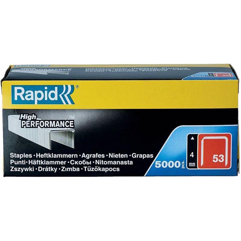 Rapid, Büroklammer, Typ 53 Feindrahtklammer 4 mm (5000 x)