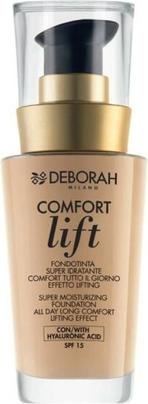 Actual product image Deborah Milano Deborah Comfort Lift Hyaluronic Acid Hydrating Liquid Foundation 07 Vanilla Spf 15 30 Ml