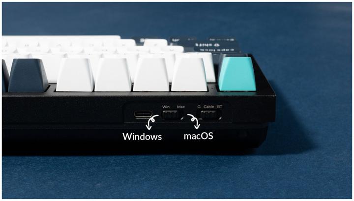 Produktbild Keychron Q6 Max QMK/VIA Wireless Custom Mechanical Keyboard,Fully Assembled Knob,Carbon Black, Gate (Kabellos)