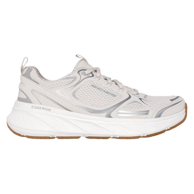 Skechers, Damen, Sneakers, Edgeride - Silver Eclipse - Lifestyle Schuhe - Damen, Beige, (37)