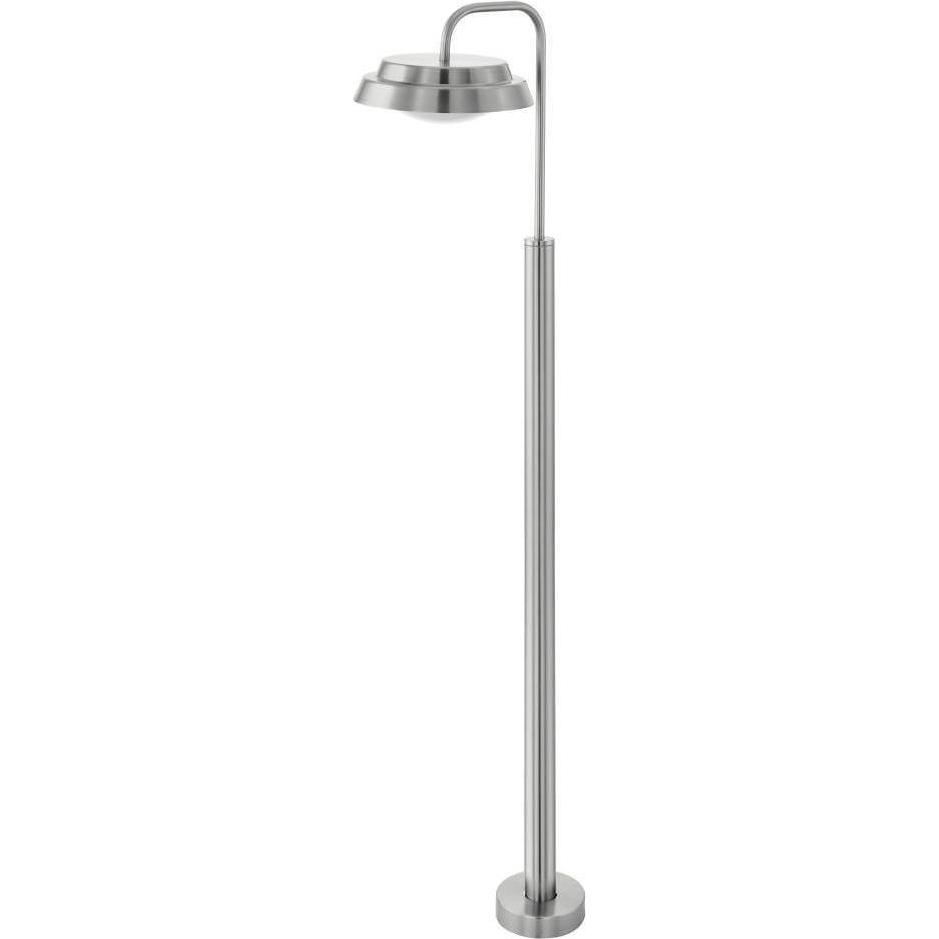 EGLO, Gartenbeleuchtung, 94123 ARIOLLA LED Aussen-Stehleuchte 3X2,5W Ø215mm Edelstahl Weiss Warmweiss IP44 (IP44)
