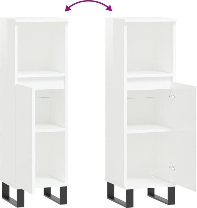 Actual product image vidaXL Anushka (30 x 30 x 100 cm)