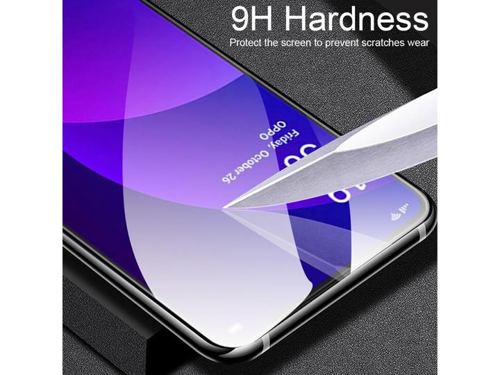 Produktbild Screenguard Realme XT Full Screen Panzerglas Schutzfolie 2.5D 9H (1 Stück, Realme XT)