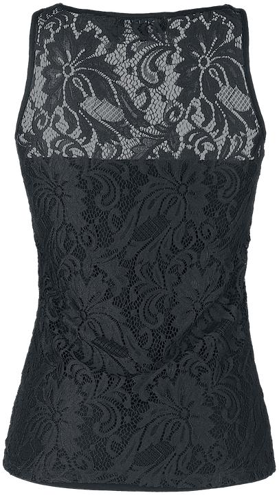 Produktbild Black Premium Spitzentop (M)