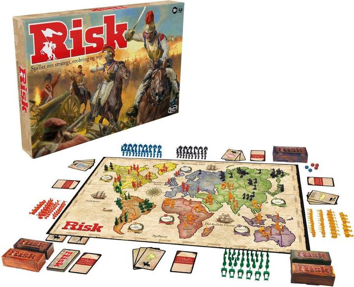 Produktbild Hasbro Gaming Risk (Dänisch, 2 - 4 Spieler)