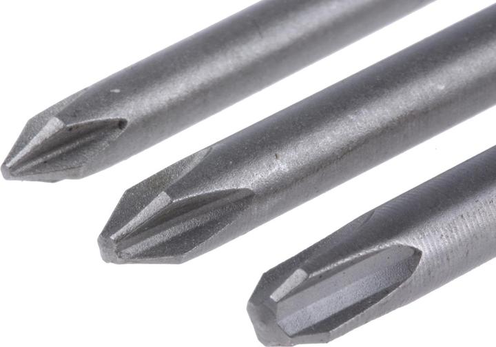 Produktbild Bosch Professional Zubehör Schrauberbit-Set Extra-Hart, 3-teilig, PH1, PH2, PH3, 152 mm (Kreuz Pozidriv PZ)
