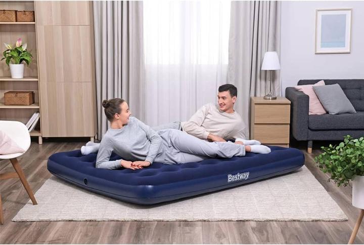 Actual product image Bestway Luftbett Flocked (150 x 200 cm)