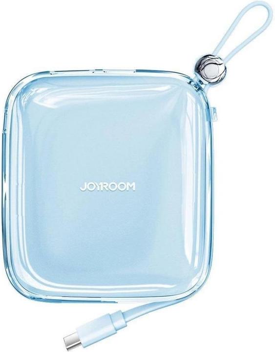 Actual product image Joyroom Powerbank JR-L005 Jelly 10000mAh, Lightning (Blue) (10000 mAh, 12 W, 37 Wh)