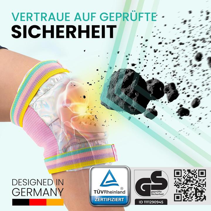 Immagine prodotto 99Flips 6-teiliges Inliner-Schoner-Set für Kinder (XS, Ginocchiera, Protettori gomito, Protezioni per i polsi, 6 pezzi)