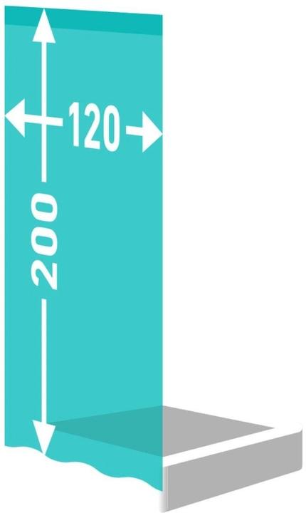 Actual product image Diaqua Shower curtain textile Linea (120 x 200 cm)