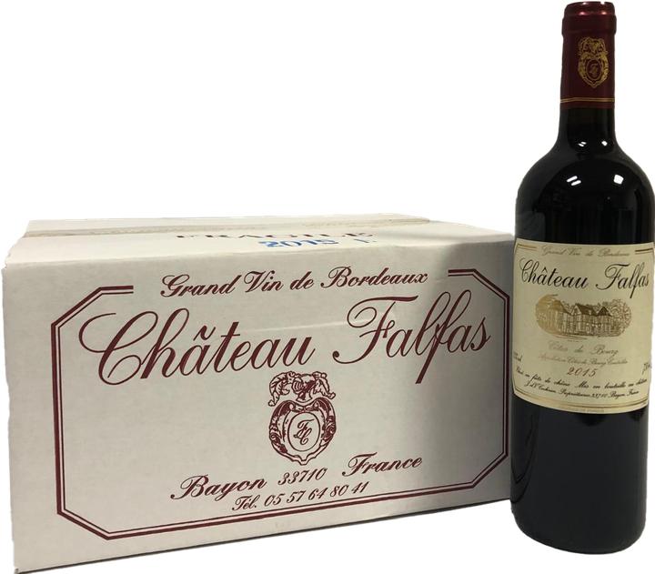 Actual product image Château Falfas - Côtes de Bourg (1 x 75 cl, 2015)