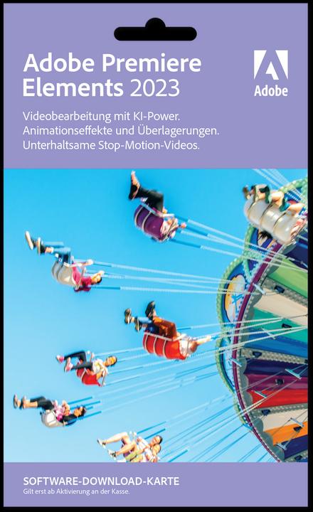 Produktbild Adobe Premiere Elements 2023 (1 User, unbegrenzt)