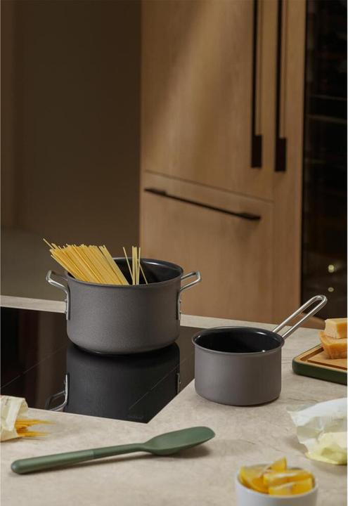 Actual product image Eva Solo Eva Trio - Grey Line Saucepan - Grey - 1.1 l, 13 cm (13 cm, Saucepan, Aluminium)