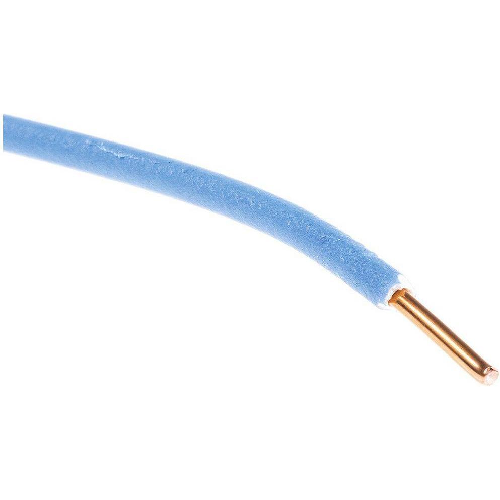 RS PRO, Tubo + Canalina per cavi, H07VU-1,5mm2-blu C100m (100 m)