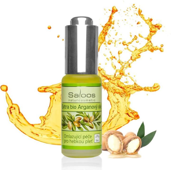 Actual product image Saloos Cold Pressed Oils Extra Organic Argan