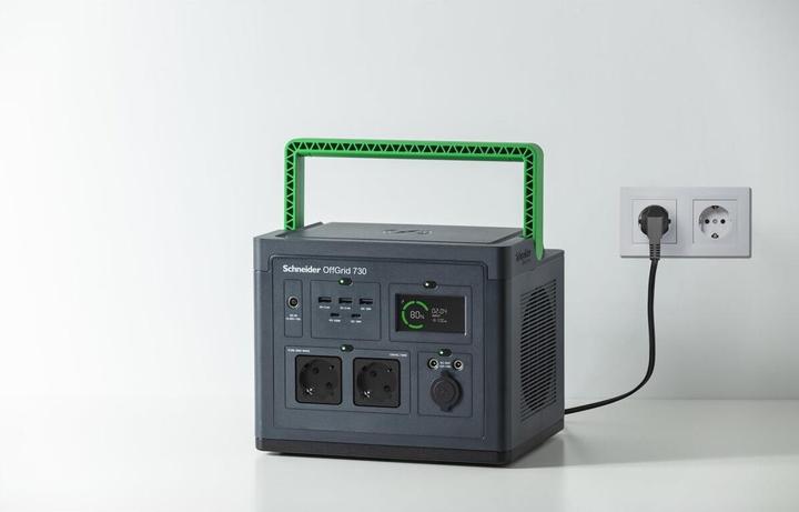 Image du produit APC Schneider OffGrid Portable Power Station 730 738Wh Lithium-ion 2 Schuko Sinewave (738 Wh, 6.40 kg)