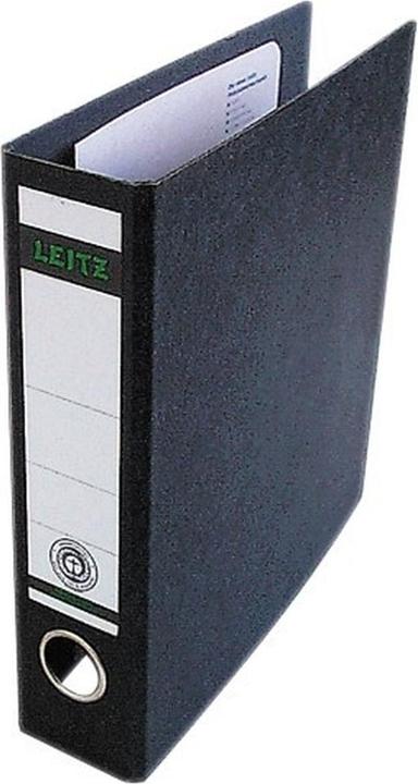 Productafbeelding Leitz Hardkartonnen map, 180 graden, DIN A5, 56 mm, zwart Hardkartonnen omslag, met opgelijmde rug (A5, 56 mm, 1 Stuk)