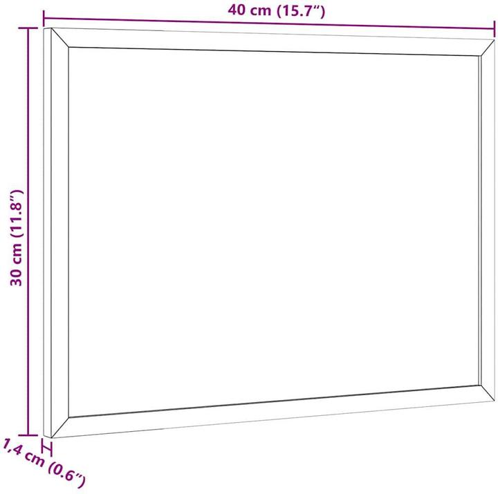 Image du produit vidaXL Kreidetafel (Tableau d'affichage)