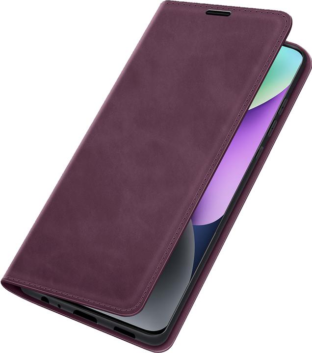 Produktbild Cazy Book Case Kompatibel mit iPhone 14 - Hülle klappbar Magnetisch Kunstleder - Lila (Apple iPhone 14)