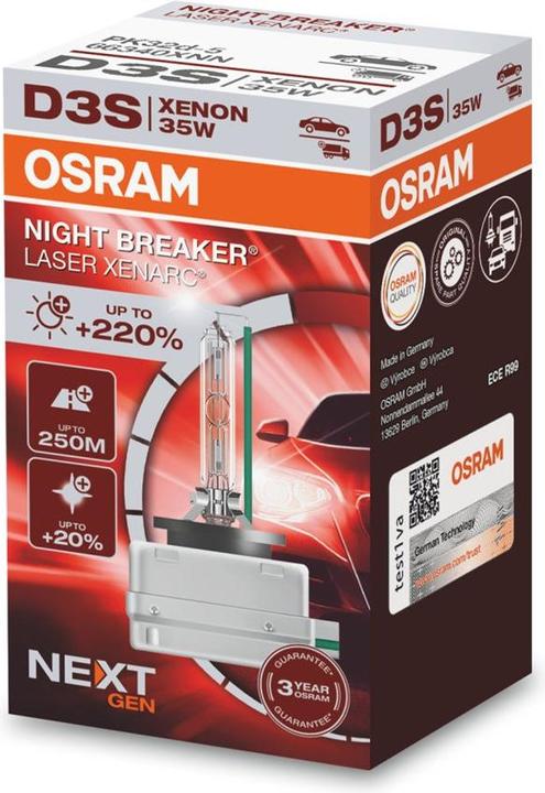 Produktbild Osram Night Breaker Laser Xenarc (D3S)