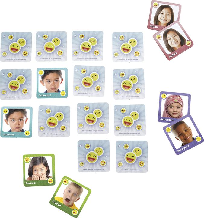 Image du produit Learning Resources Mémo sur les sentiments (Allemand, Anglais)