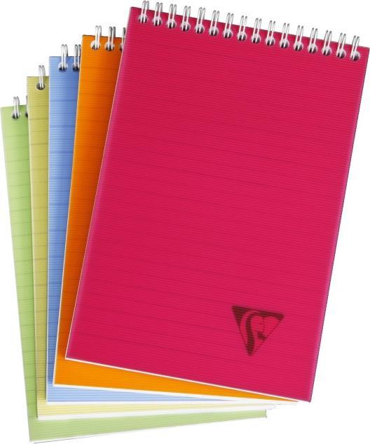 Actual product image Clairefontaine Linicolor Fresh (A4, Lined, Soft cover)
