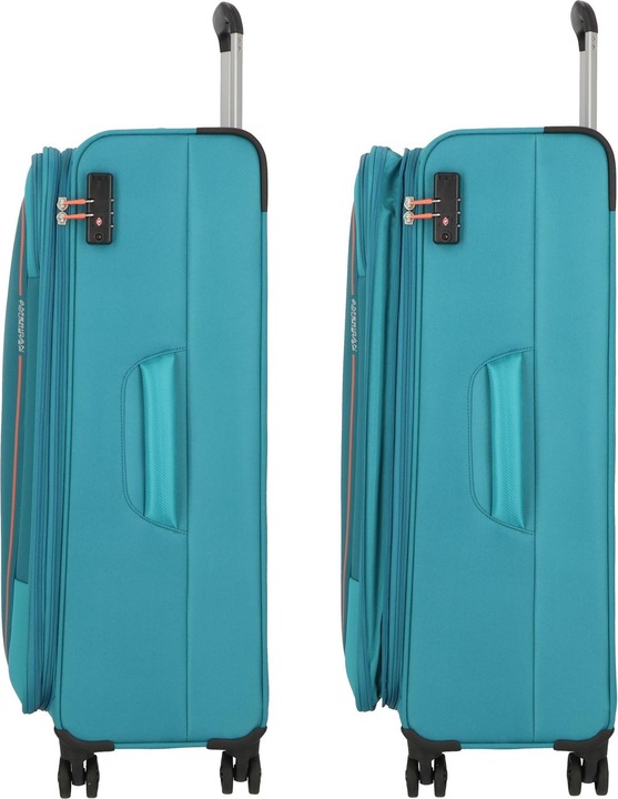 Actual product image American Tourister Case & Trolley Pulsonic Spinner 80 EXP (87 l, XL (from 140l))