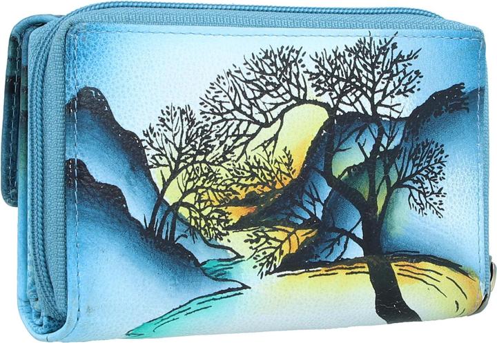 Actual product image Greenland Nature Art+Craft wallet RFID leather 15 cm
