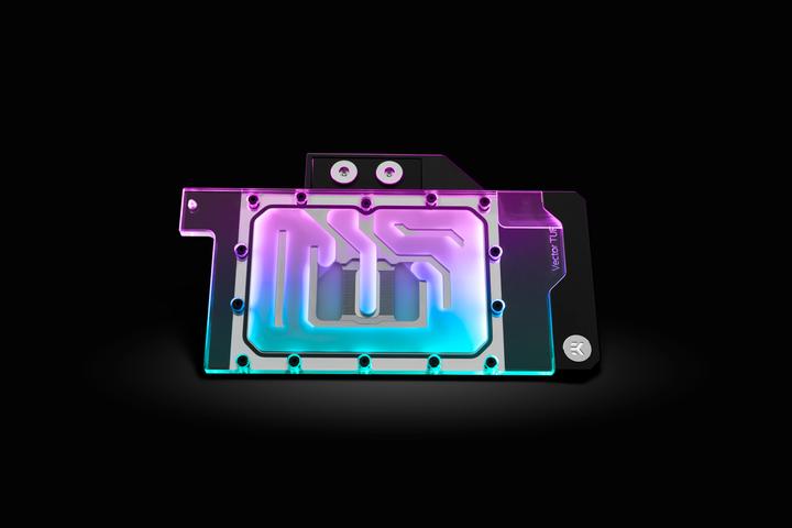 Actual product image EKWB EK Quantum Vector TUF RTX 3070 D-RGB - Nickel + Acrylic