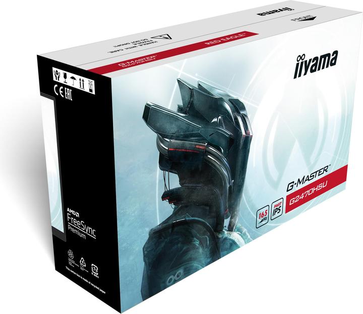 Actual product image iiyama G-Master Red Eagle G2470HSU-B1 (1920 x 1080 pixels, 23.80")