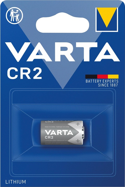 Actual product image Varta Cr2 (1 pcs., CR2, 880 mAh)