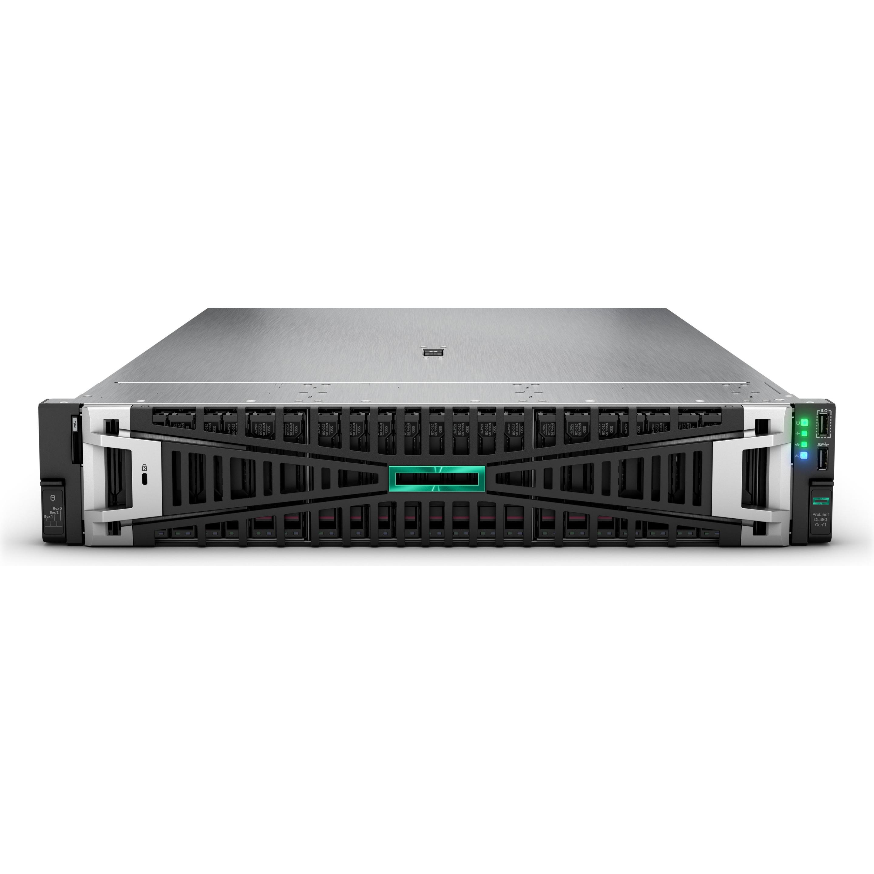 HP HPE ProLiant DL380 Gen11 Server 2U-Schrank (Intel Xeon Gold 6426Y, 32 GB, Rack Server), Server