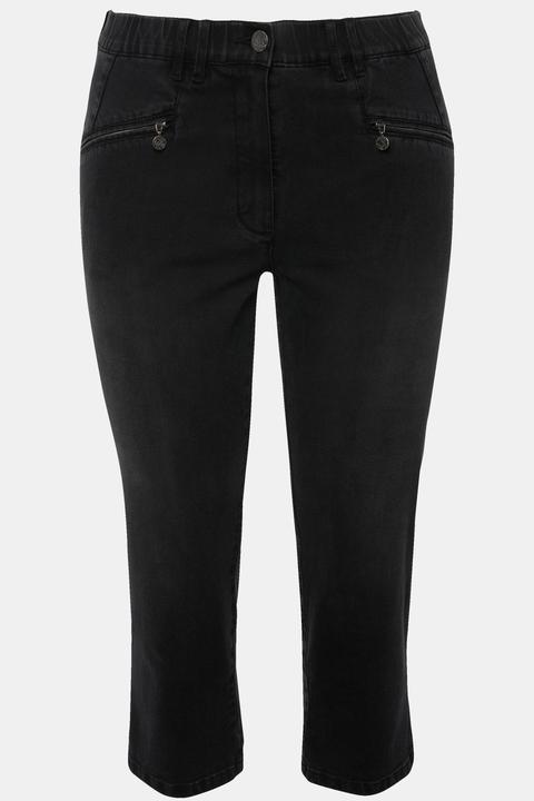 Actual product image Ulla Popken Cropped Stretch-Blend MONY Jeans (60)